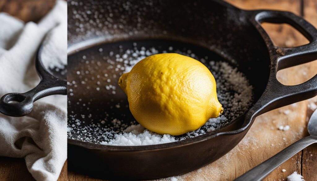 Cast iron cleaning techniques