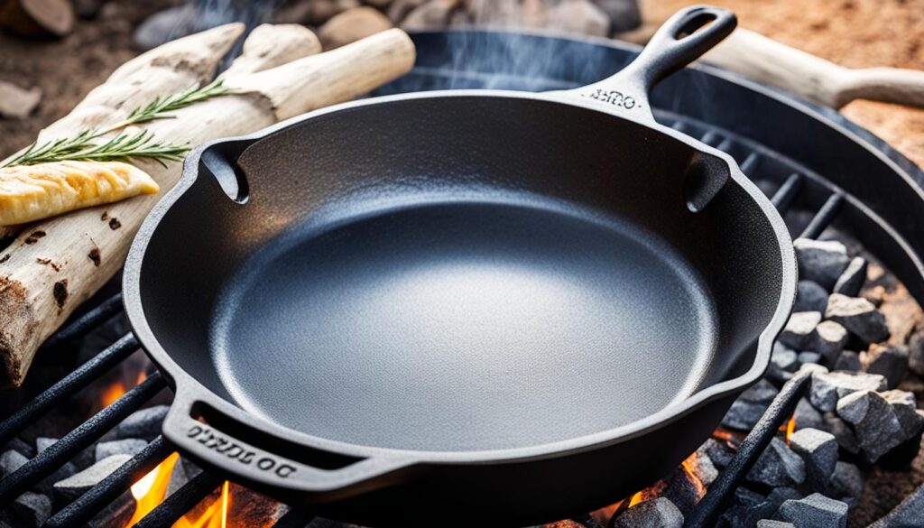 Durable cast iron cookware