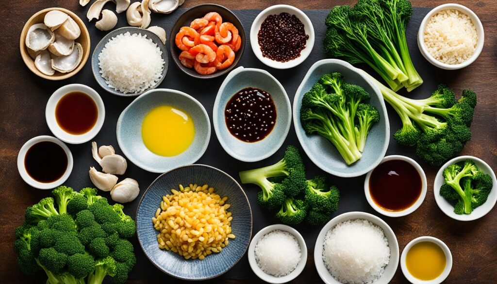 Homemade oyster sauce ingredients