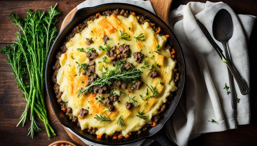 Shepherd's pie skillet recipe