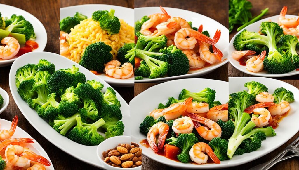 Shrimp and broccoli variations