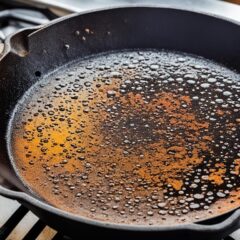best ways to clean a cast iron skillet