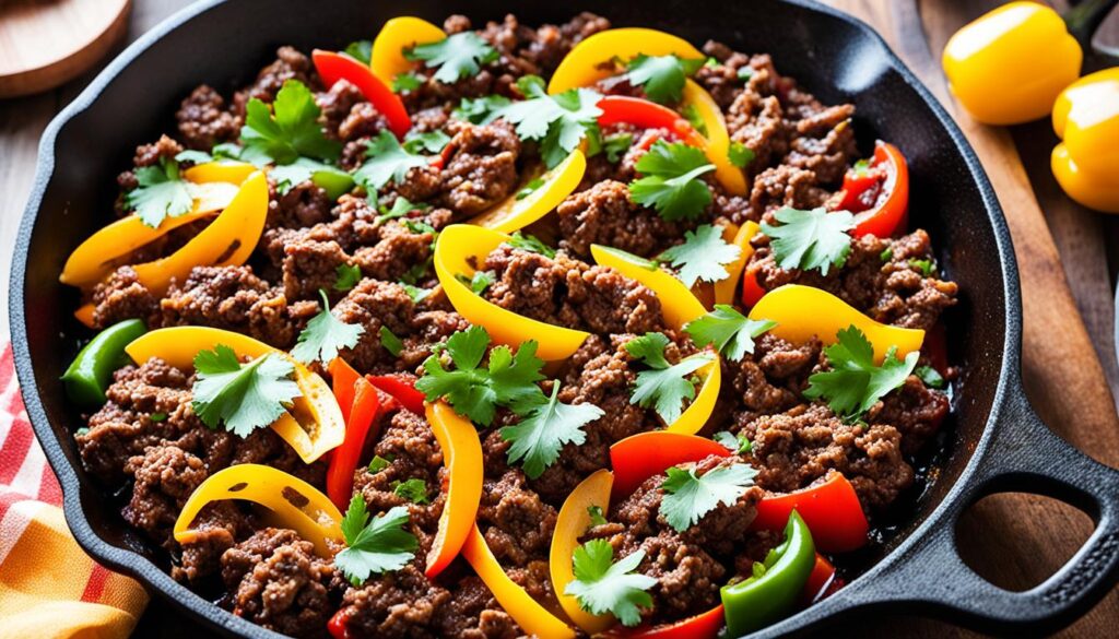 cast iron skillet ground beef recipes