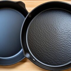 cast iron skillet vs teflon