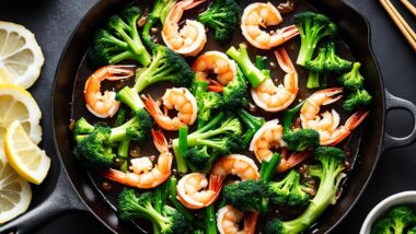 chinese shrimp and broccoli stir fry with oyster sauce recipe