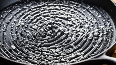 what is a cast iron skillet made of