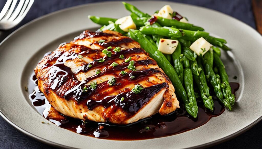 Balsamic glazed chicken