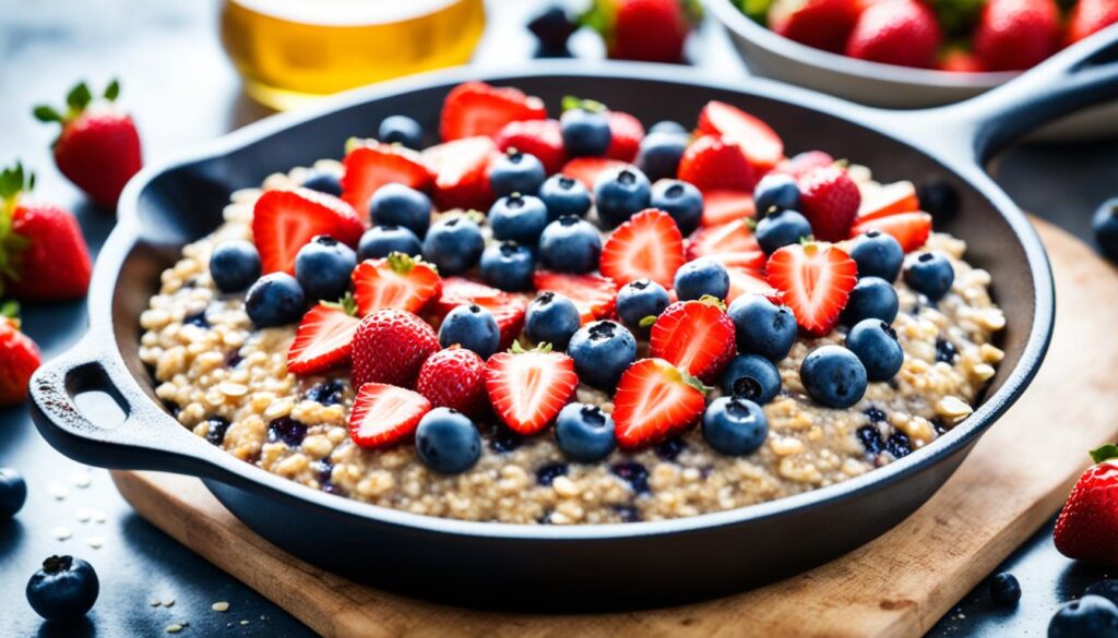 Berry chia seed oatmeal recipe