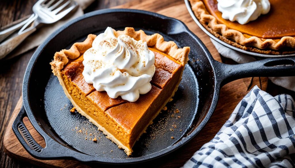 Bourbon pumpkin pie