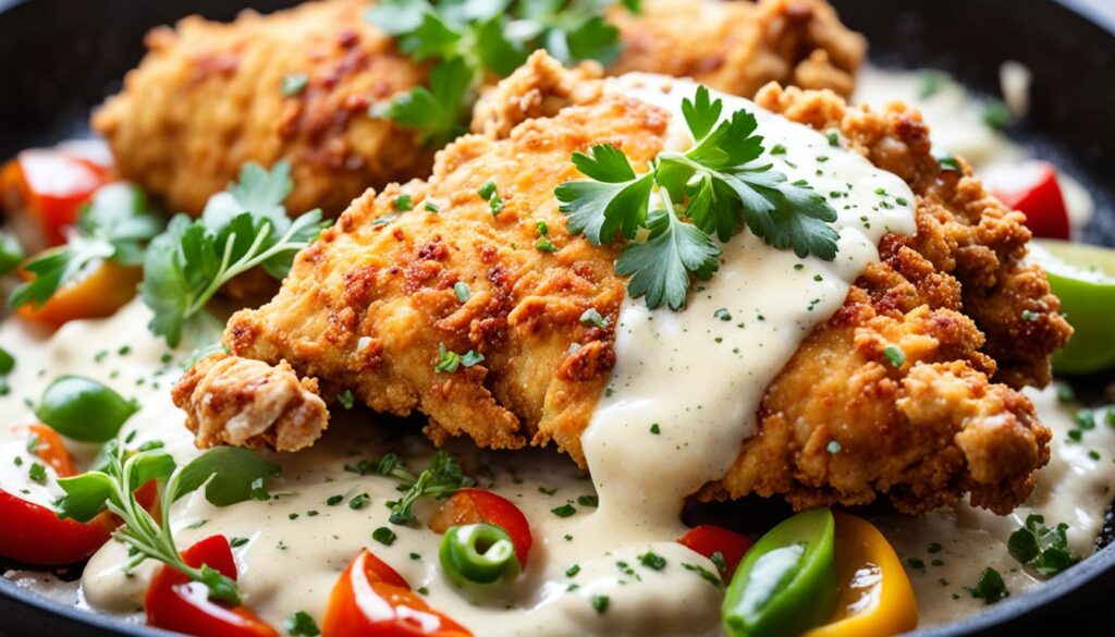 Buttermilk brined fried chicken