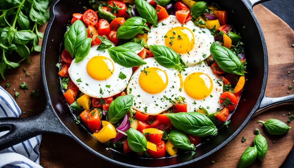 Cast iron skillet brunch