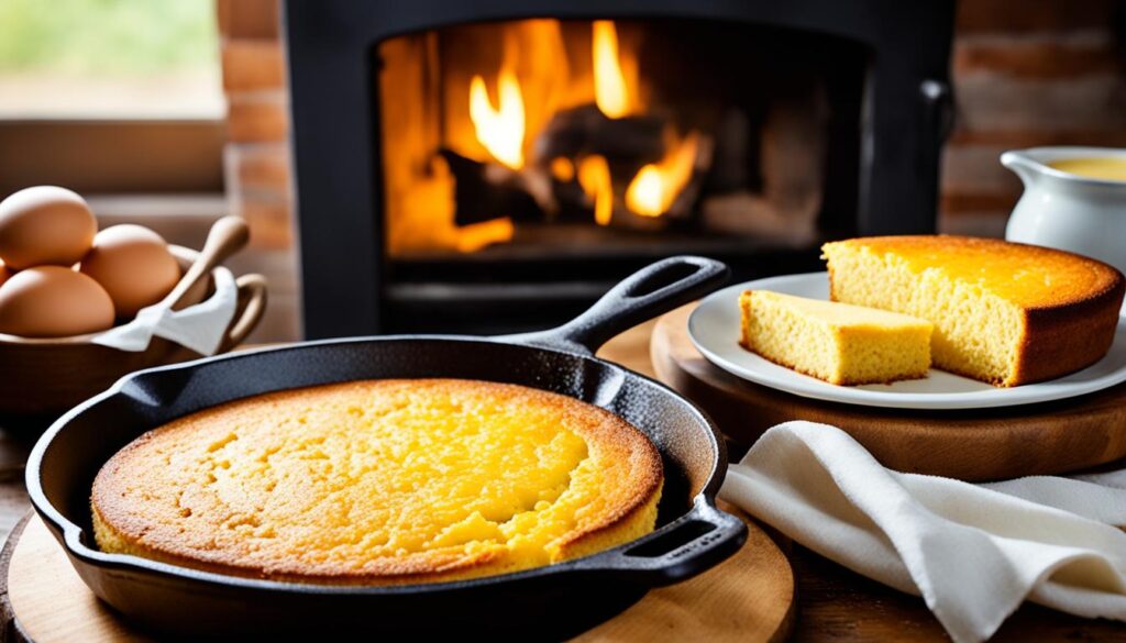 Cast iron skillet cornbread