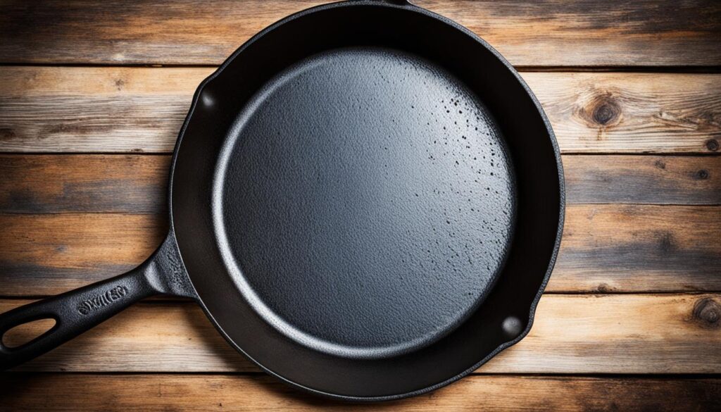 Cast iron skillet seasoning