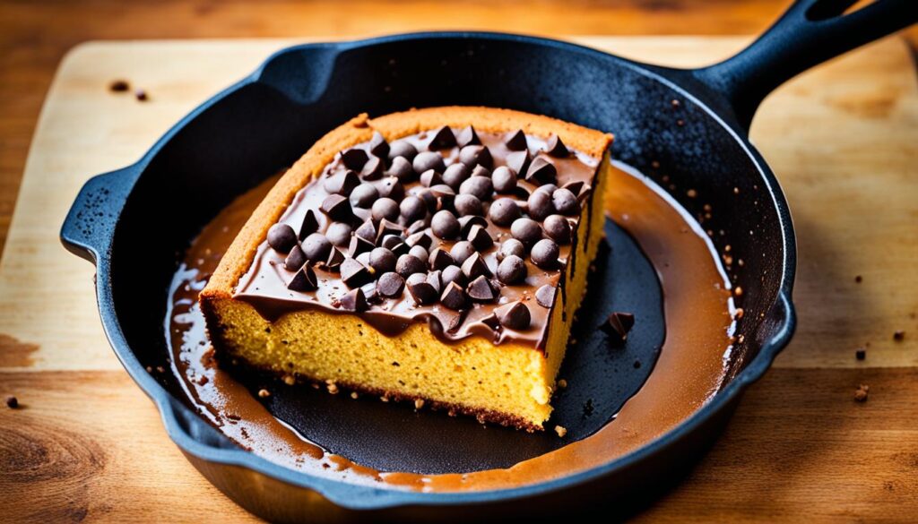 Chocolate chip cornbread indulgence