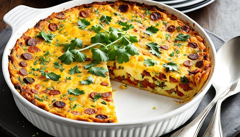 Chorizo and Potato Frittata