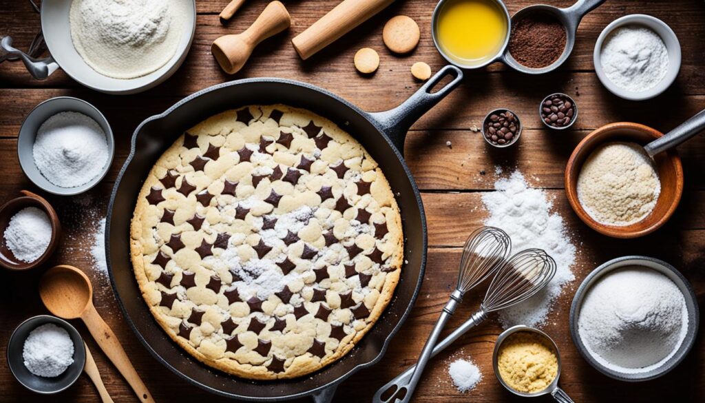 Essential skillet cookie tools