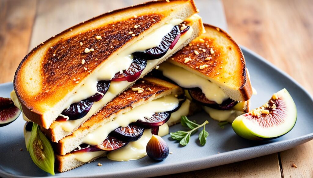 Fig and Manchego Grilled Cheese