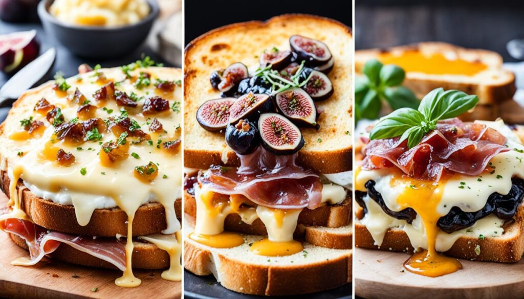 Gourmet grilled cheese recipes