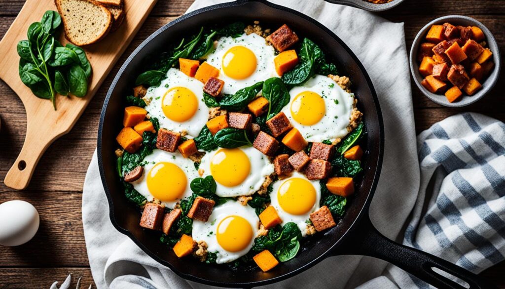 Lean protein breakfast skillet