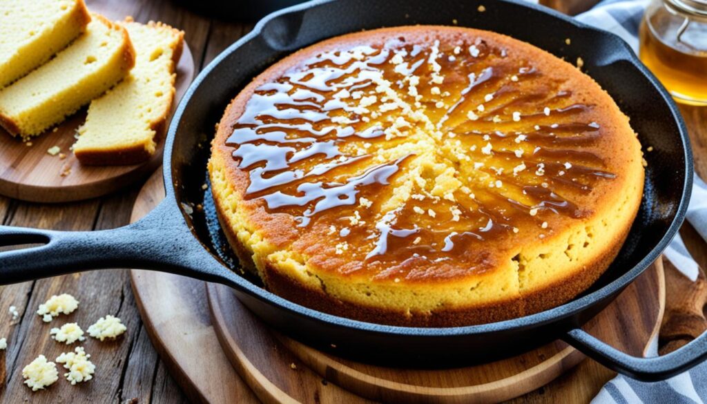 Maple syrup cornbread