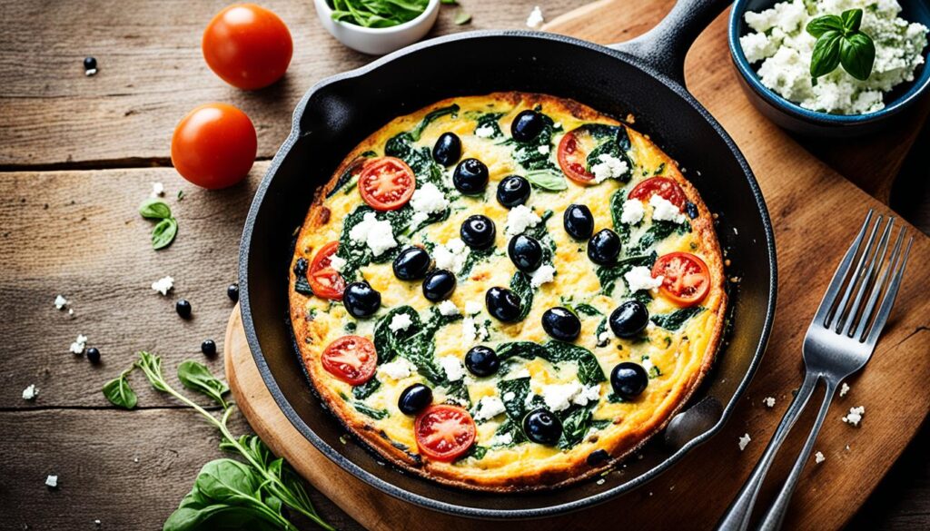 Mediterranean frittata recipe