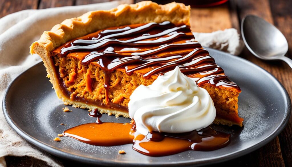 Skillet sweet potato pie