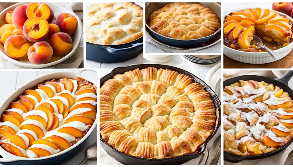 Southern peach cobbler history