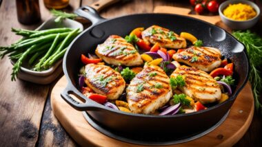 cast iron skillet chicken breast recipes