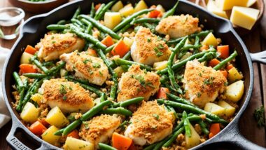cast iron skillet chicken casserole recipes