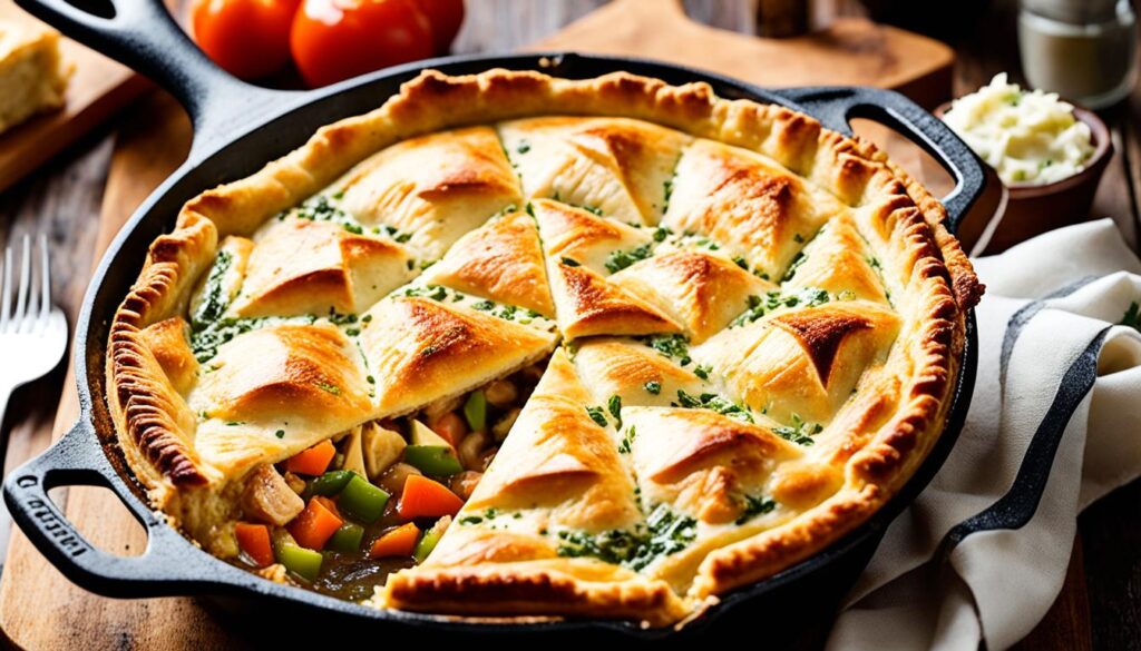 10 Cast Iron Skillet Chicken Pot Pie Recipes