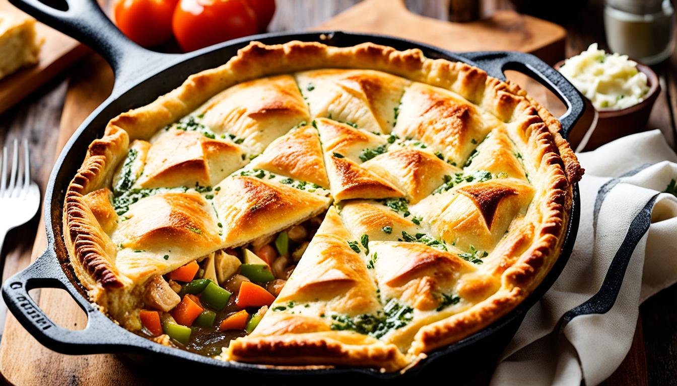 cast iron skillet chicken pot pie recipes