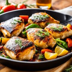 cast iron skillet chicken thigh recipes