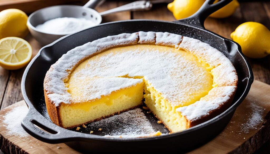 10 Cast Iron Skillet Lemon Bar Cake Recipes