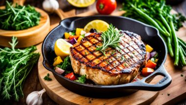cast iron skillet pork chop recipes