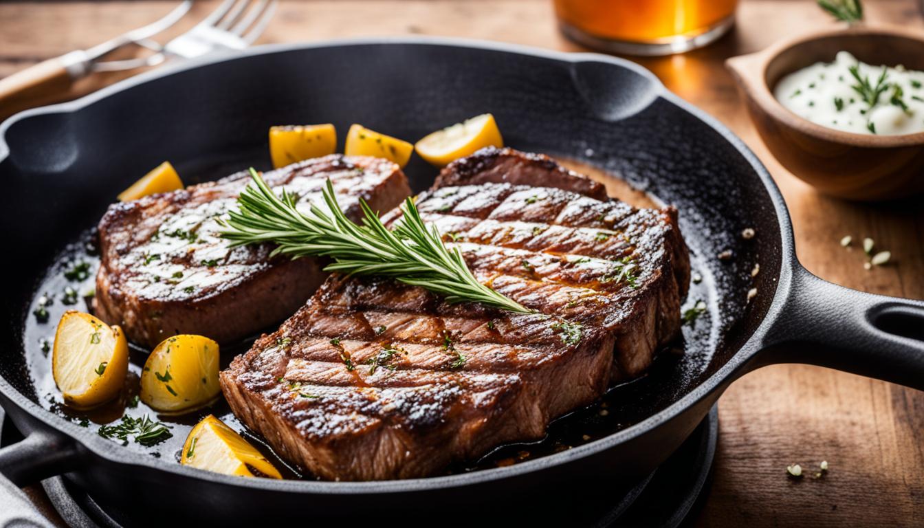 cast iron skillet ribeye steak recipes