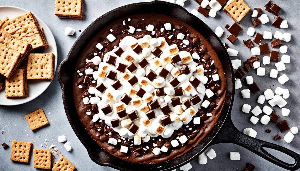 cast iron skillet smore