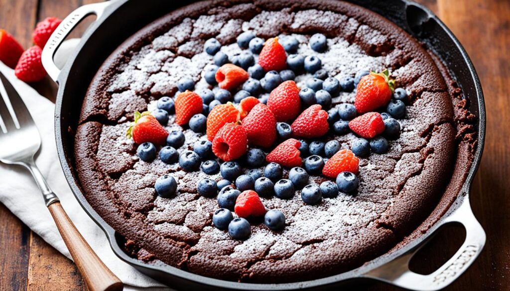 vegetarian lava cake