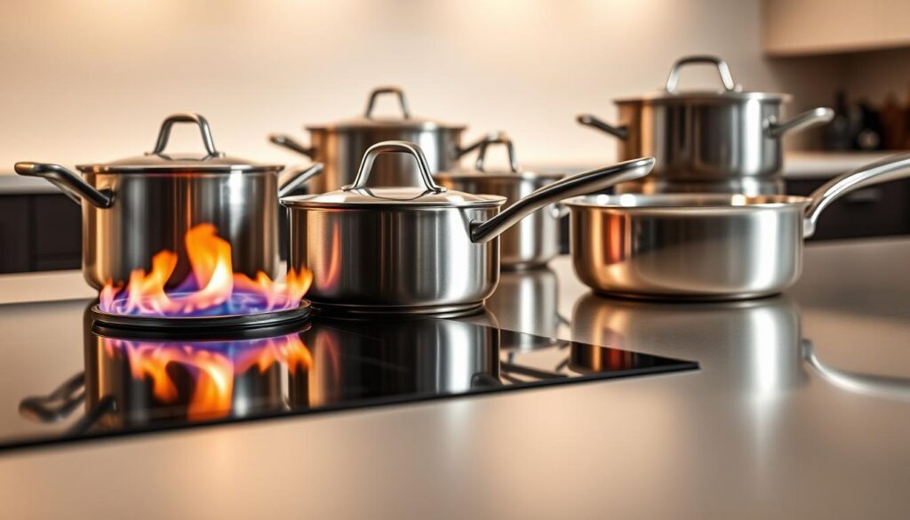 Stovetop compatibility of oven-safe cookware