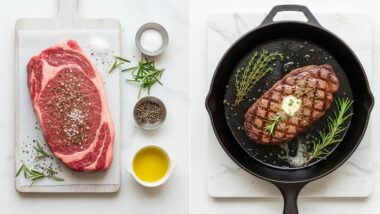 How to Cook a Steak in a Cast Iron Skillet with Butter