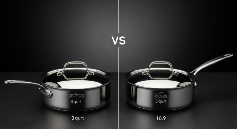 All-Clad 4403 vs 5403 - 3 Quart Saute Pan with Lid
