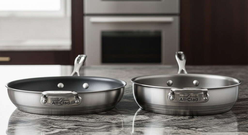 All-Clad French Skillet vs Sauté Pan: Which Should You Buy? All-Clad French Skillet vs Sauté Pan Which Should You Buy