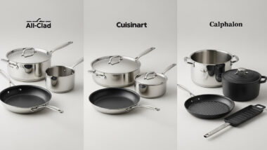 All Clad vs Cuisinart vs Calphalon Cookware Set