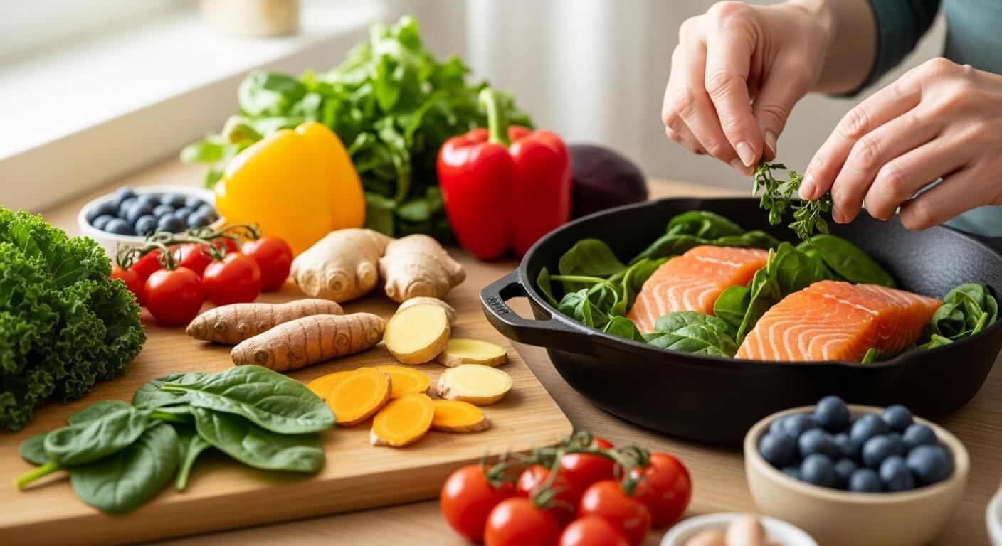 Anti-Inflammatory Skillet Recipes for Seniors Eating to Combat Arthritis Pain