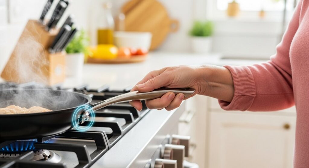 Best Stay-Cool Skillet Handles to Protect Seniors with Arthritis from Burn Injuries Best Stay-Cool Skillet Handles to Protect Seniors with Arthritis from Burn Injuries