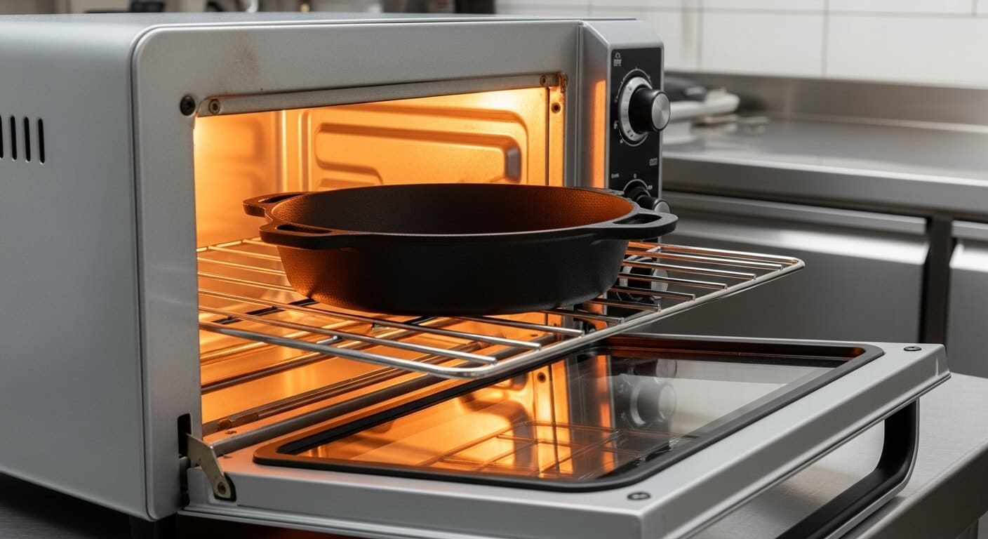 Can You Season a Cast Iron Skillet in a Toaster Oven