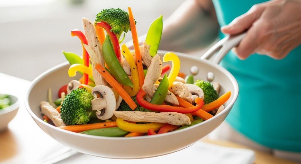 Healthy Stir-Fry Techniques for Seniors with Arthritis Using Lightweight Skillets Healthy Stir-Fry Techniques for Seniors with Arthritis Using Lightweight Skillets