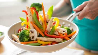 Healthy Stir-Fry Techniques for Seniors with Arthritis Using Lightweight Skillets