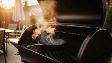 Seasoning a Cast Iron Skillet on a Pellet Grill