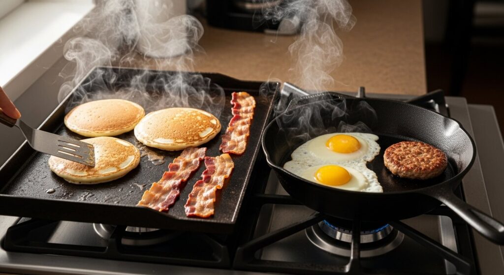 Skillet vs Griddle Which Cooking Surface Is Right for Your Kitchen
