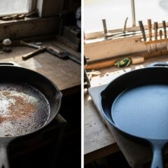 Stripping and Re-Seasoning How to Save a Skillet with Years of Gunk